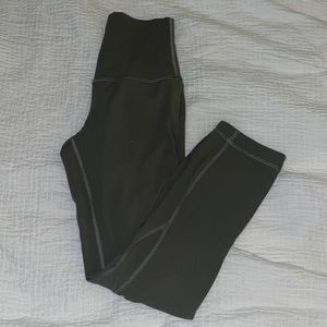 Lululemon Grey Sage Align Crop Leggings